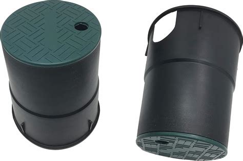 sprinkler valve junction box cap|round valve box covers.